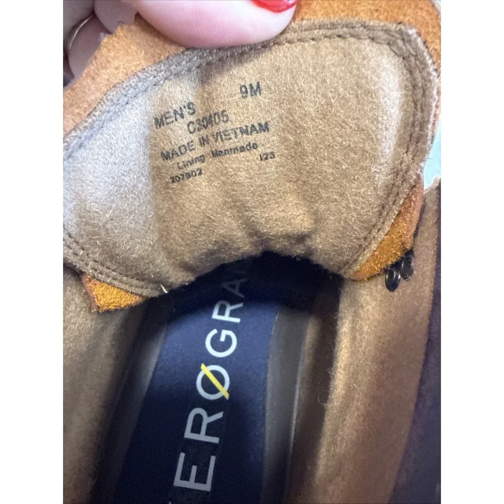 Cole‎ Haan Men's ZeroGrand Waterproof Hiker Boot British Tan Style C30405